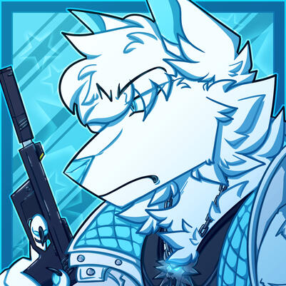 Cell-shaded Bustshot icon